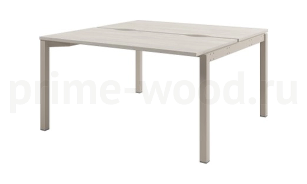 Бенч-система столов-тандемов Solution 140x143x75 арт. D-411 - фото 2