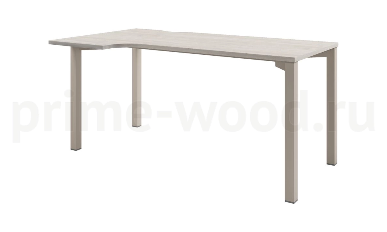 Стол на металлокаркасе Solution 160x70x75 арт. D-52 л - фото 2