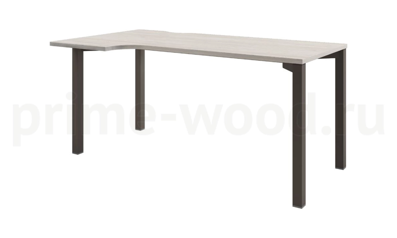 Стол на металлокаркасе Solution 160x70x75 арт. D-52 л - фото 3
