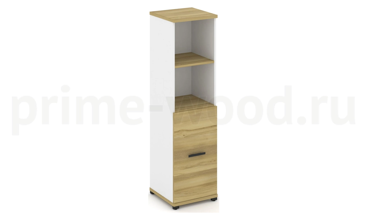 Шкаф одна узкая секция, 4 ниши CN.STU-411 B/W - фото 1