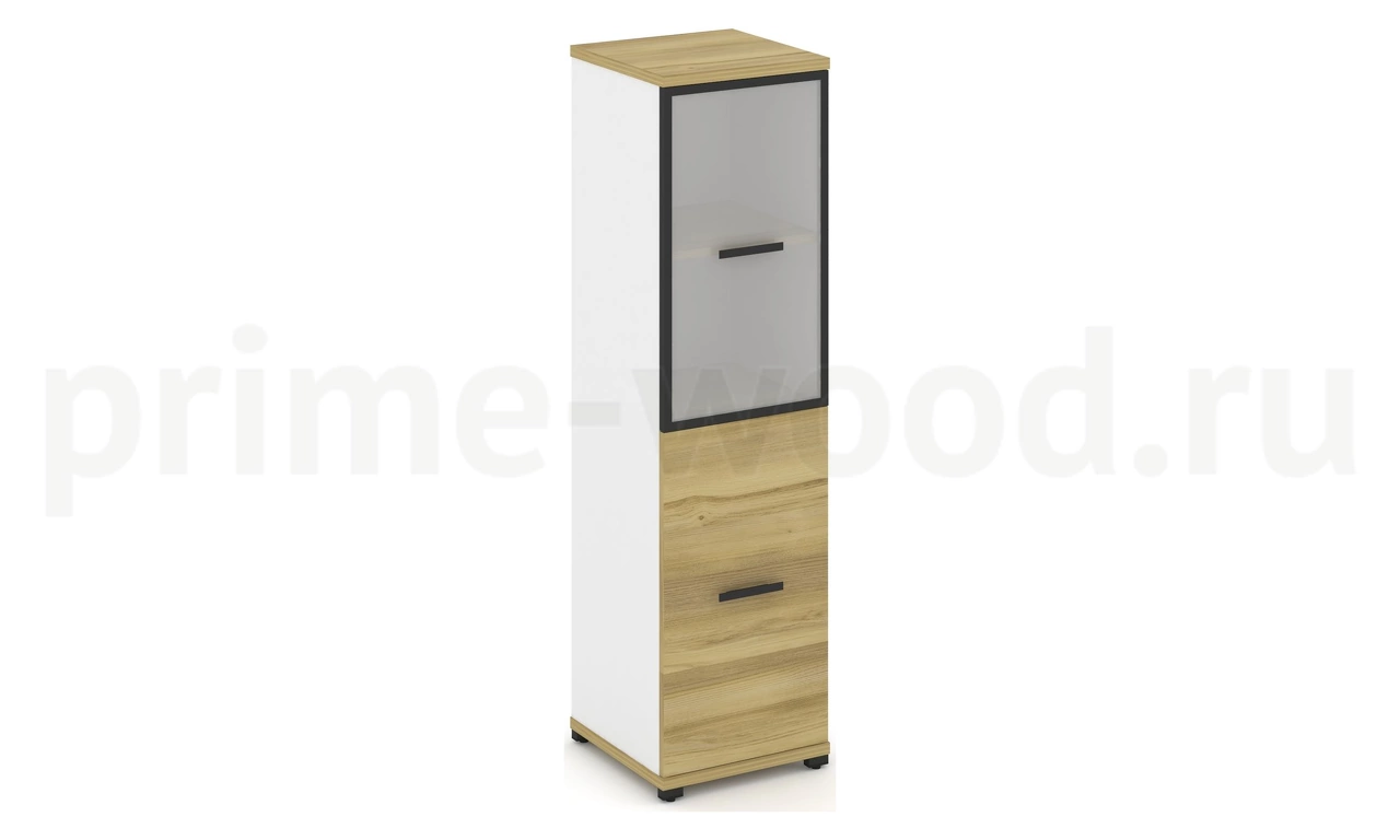 Шкаф одна узкая секция, 4 ниши CN.STU-412 RM B/W - фото 1
