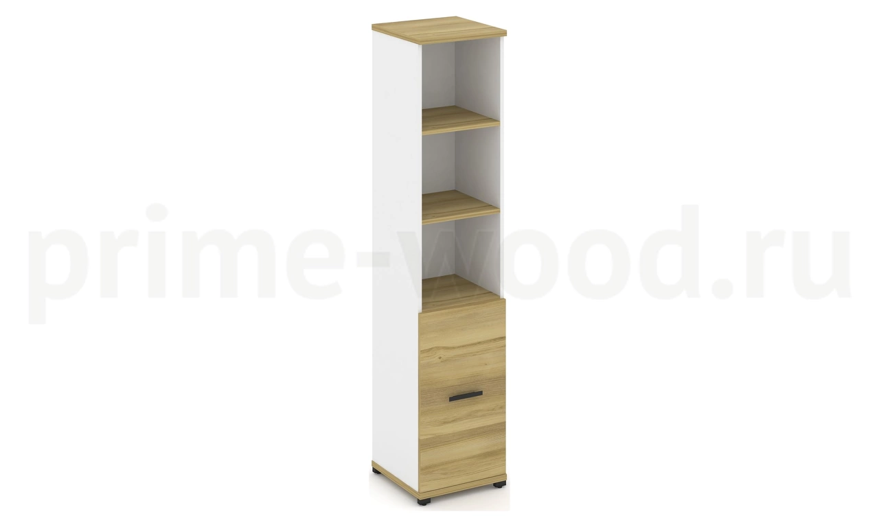 Шкаф одна узкая секция, 5 ниш CN.STU-511 B/W - фото 1