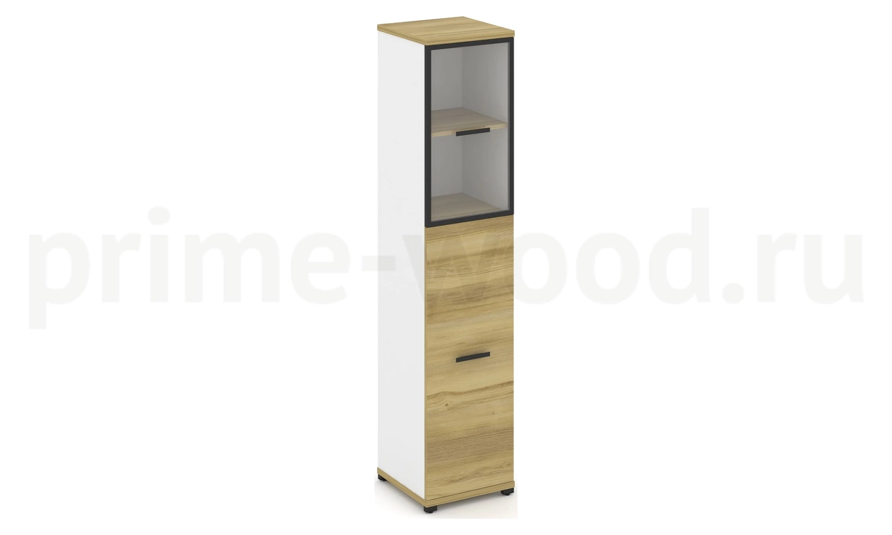 Шкаф одна узкая секция, 5 ниш CN.STU-515 RP B/W - фото 1