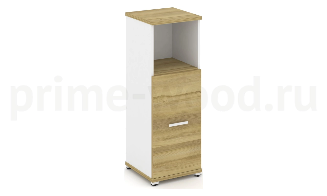 Шкаф одна узкая секция, 3 ниши CN.STU-313 B/W - фото 2