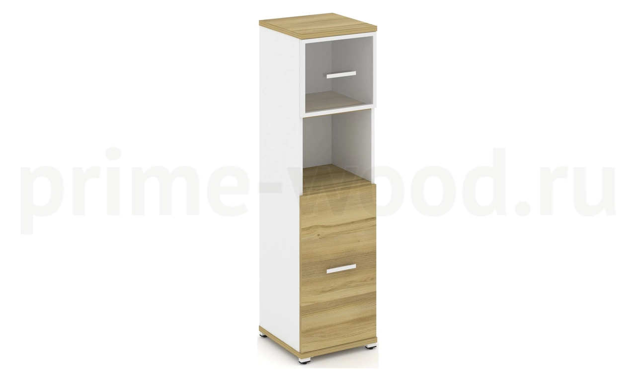 Шкаф одна узкая секция, 4 ниши CN.STU-415 RP B/W - фото 2