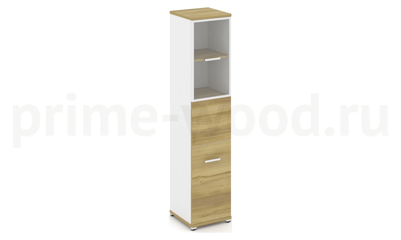 Шкаф одна узкая секция, 5 ниш CN.STU-515 RP B/W - фото 2