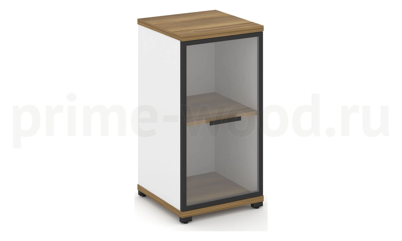Шкаф одна узкая секция, 2 ниши CN.STU-213 RP B/W - фото 3