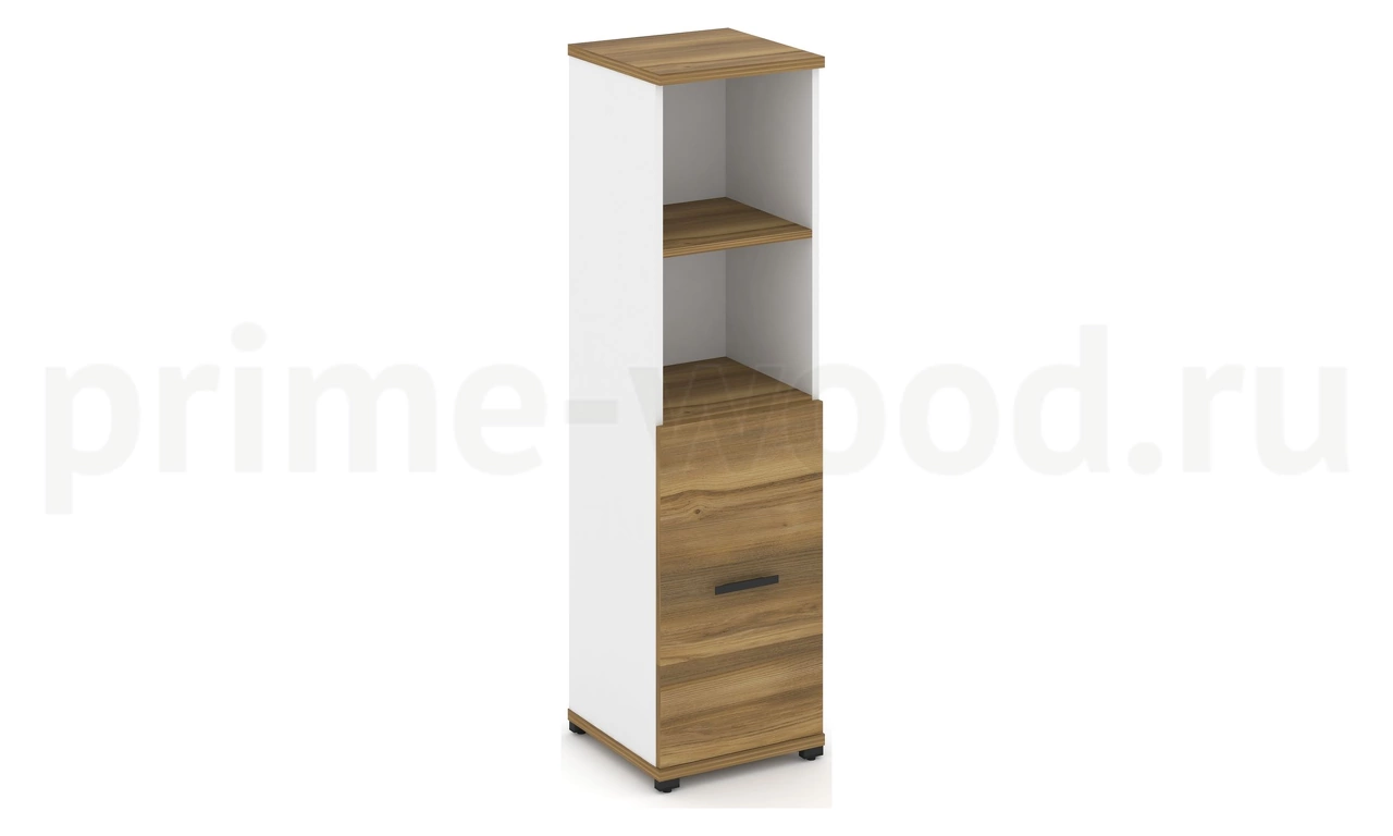 Шкаф одна узкая секция, 4 ниши CN.STU-411 B/W - фото 3