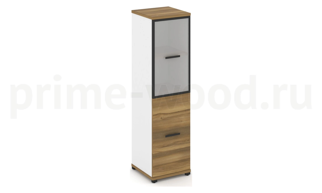 Шкаф одна узкая секция, 4 ниши CN.STU-412 RM B/W - фото 3