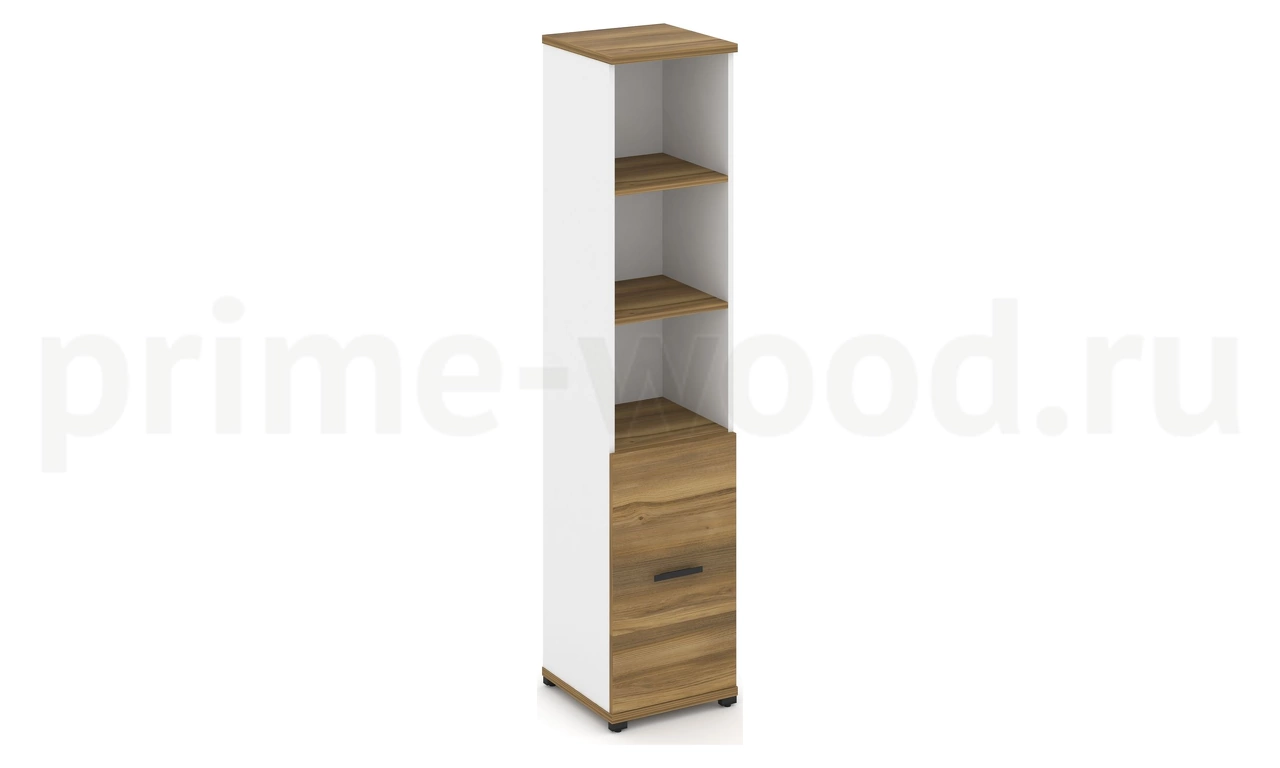 Шкаф одна узкая секция, 5 ниш CN.STU-511 B/W - фото 3