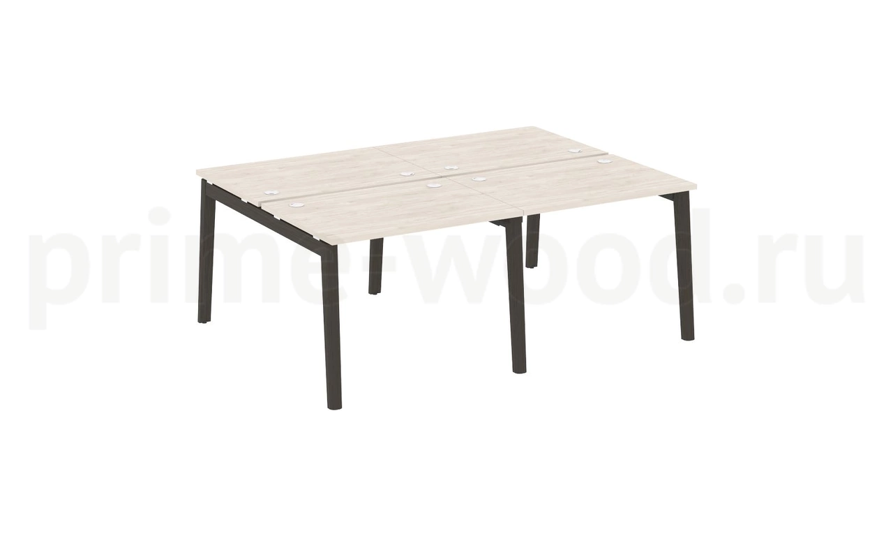 Рабочая станция, опоры - массив дерева ONIX WOOD 196x148x75 - фото 4