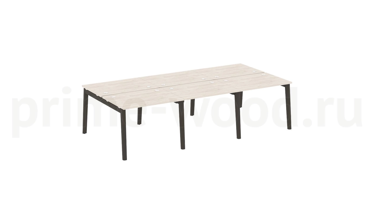 Рабочая станция, опоры - массив дерева ONIX WOOD 294x148x75 - фото 4