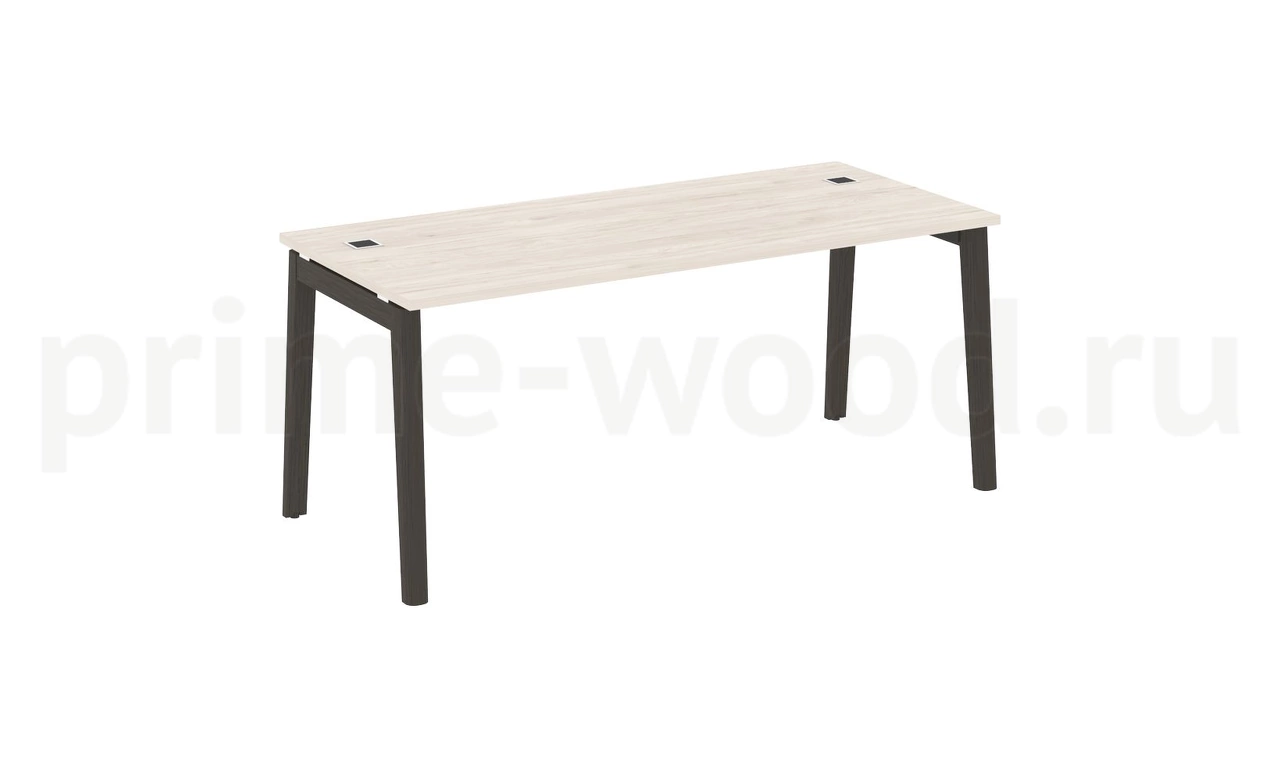 Стол рабочий руководителя, опоры - массив дерева ONIX WOOD DIRECT 178x80x75 - фото 5