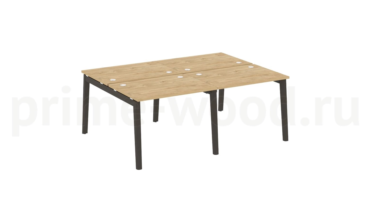 Рабочая станция, опоры - массив дерева ONIX WOOD 196x148x75 - фото 8