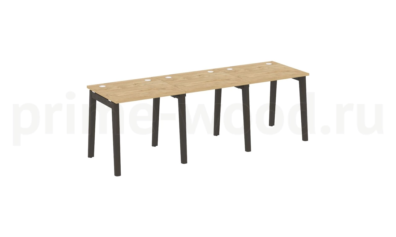 Рабочая станция, опоры - массив дерева ONIX WOOD 234x72x75 - фото 8