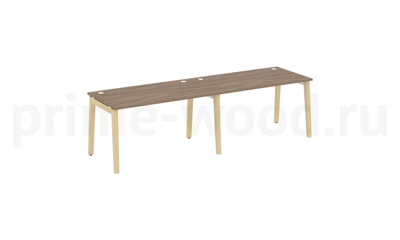 Рабочая станция, опоры - массив дерева ONIX WOOD 276x80x75 - фото 3
