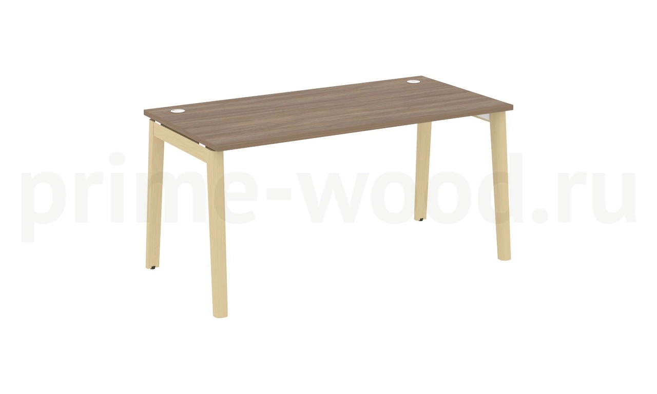 Стол письменный, опоры - массив дерева ONIX WOOD 158x80x75 - фото 3