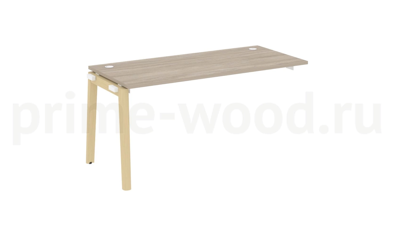 Наборный элемент рабочей станции, опоры - массив дерева ONIX WOOD 158x72x75 - фото 1
