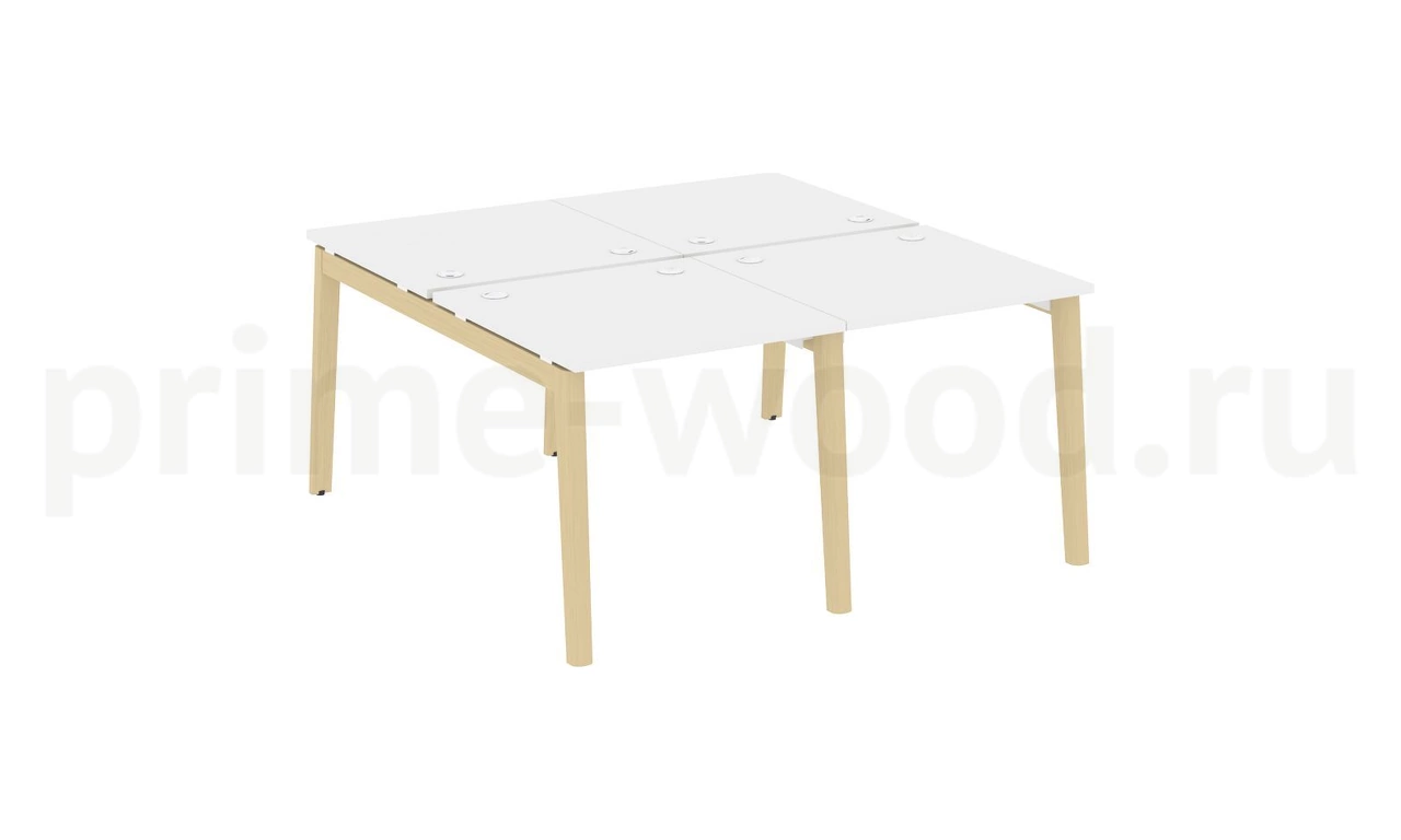 Рабочая станция, опоры - массив дерева ONIX WOOD 156x164x75 - фото 7