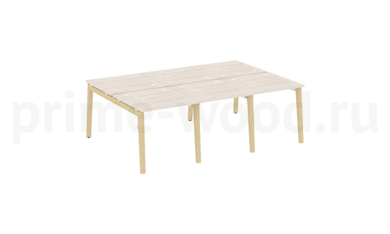 Рабочая станция, опоры - массив дерева ONIX WOOD 234x164x75 - фото 5
