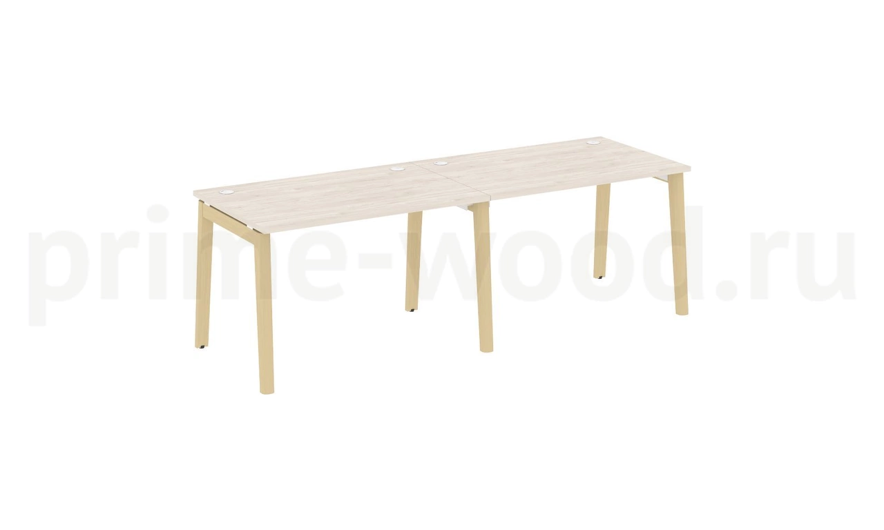 Рабочая станция, опоры - массив дерева ONIX WOOD 236x80x75 - фото 5