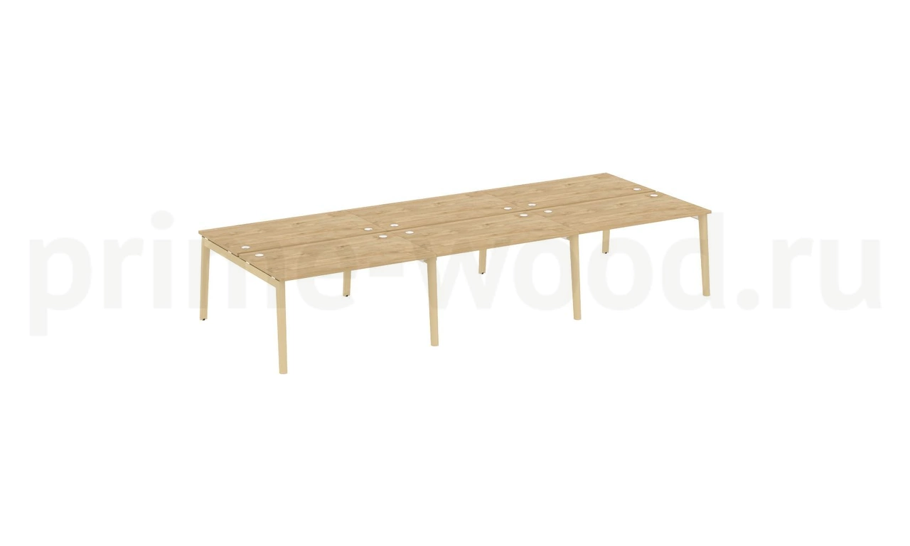 Рабочая станция, опоры - массив дерева ONIX WOOD 414x164x75 - фото 9