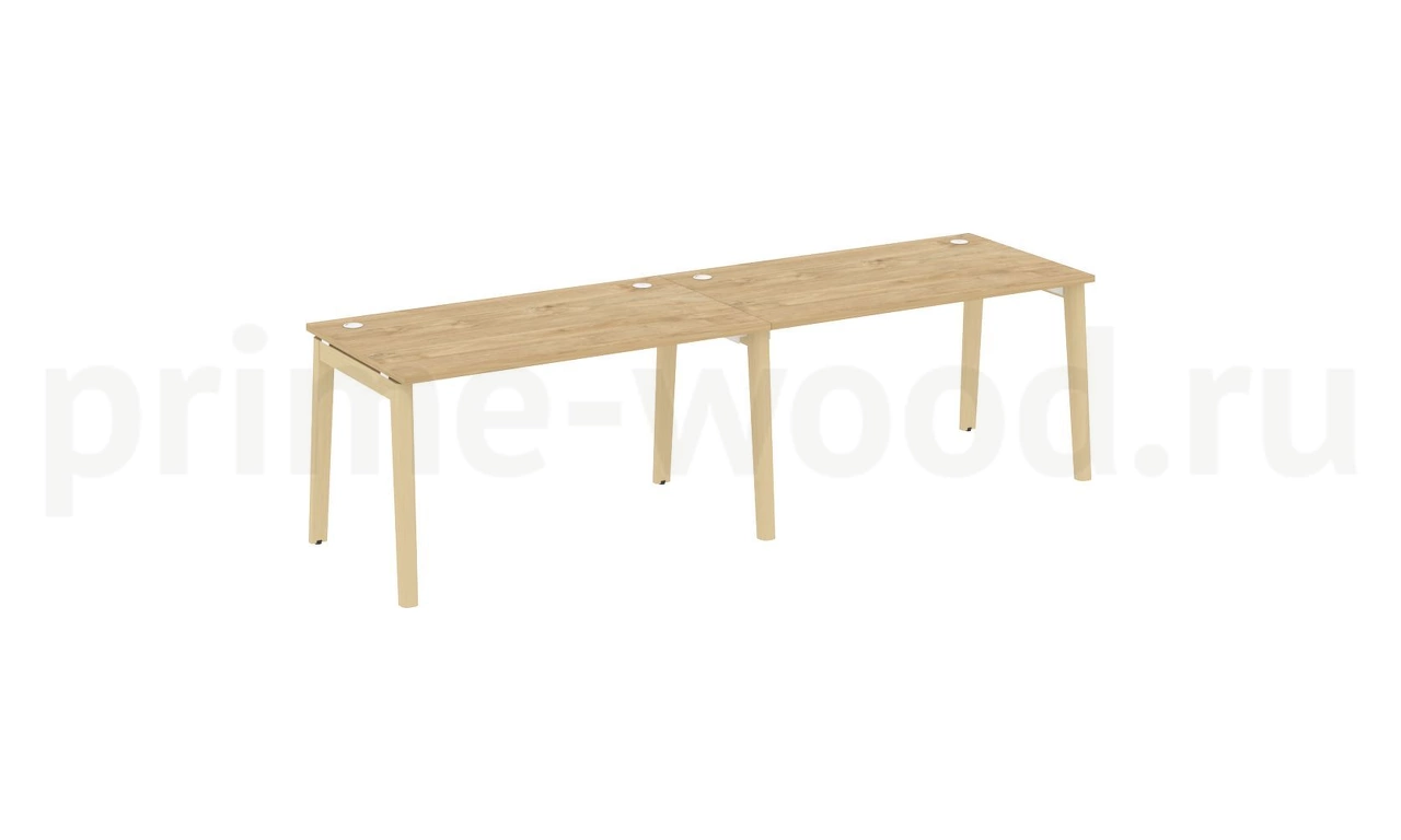 Рабочая станция, опоры - массив дерева ONIX WOOD 276x80x75 - фото 9